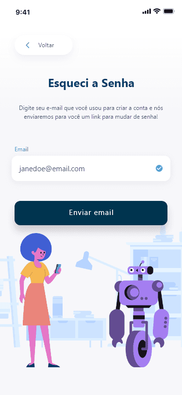 08 Apps Forgot Password Screen